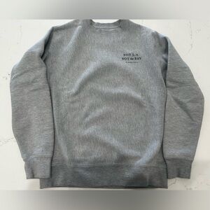 Esteem Surfbrand Gray Crewneck Sweatshirtrt